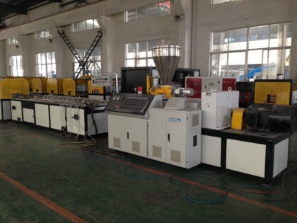 PE PP Profile Extrusion Line