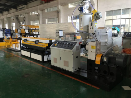 PP PE HDPE PVC Corrugated Pipe Extrusion Line