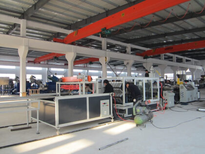 Plastic Glaze Roof Tile Extrusion Line